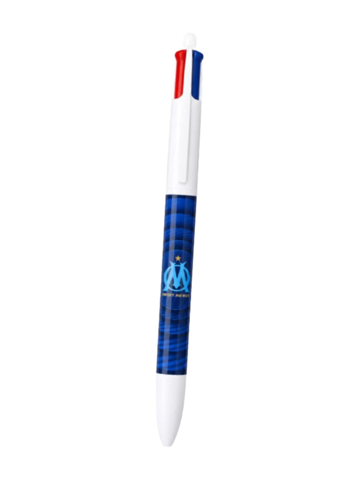 Stylo BIC 4 Couleurs BIC / Olympique de Marseille - Droit au but bleu