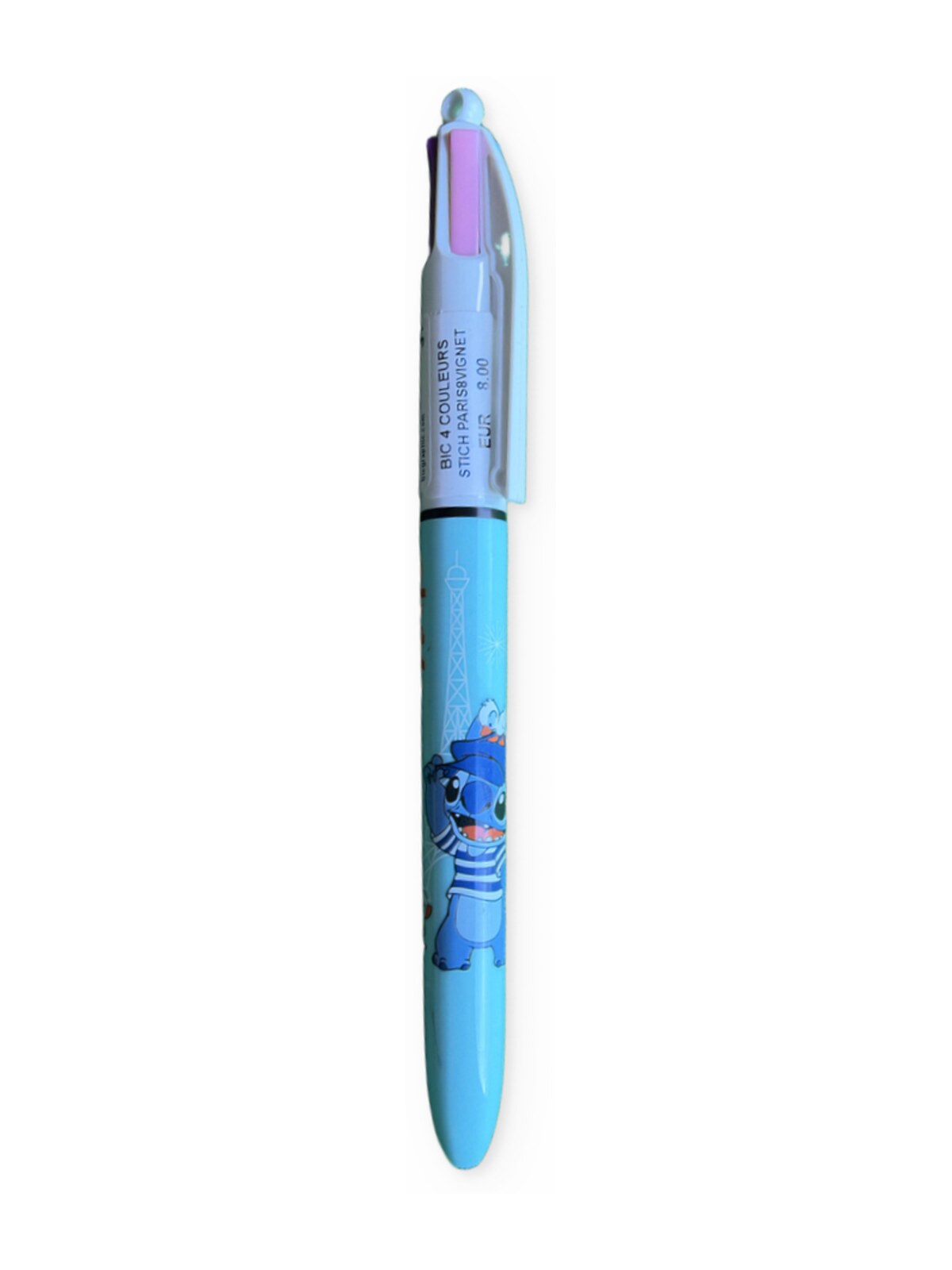 Stylo BIC 4 Couleurs Stitch à Paris – Disneyland Paris