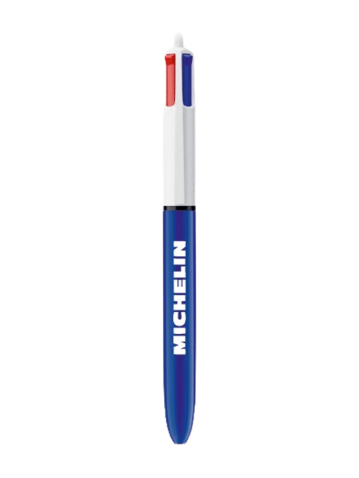 Stylo BIC 4 Couleurs Michelin Bleu Logo Blanc