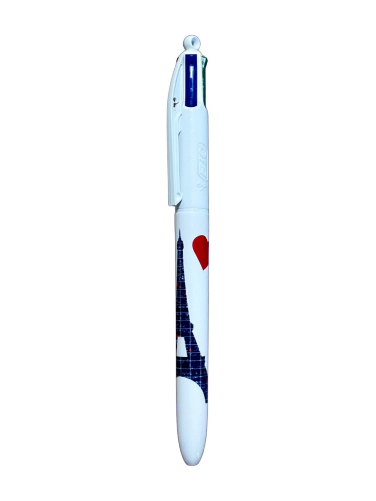 Stylo BIC 4 Couleurs Le Mur des Je t'aime - Tour Eiffel