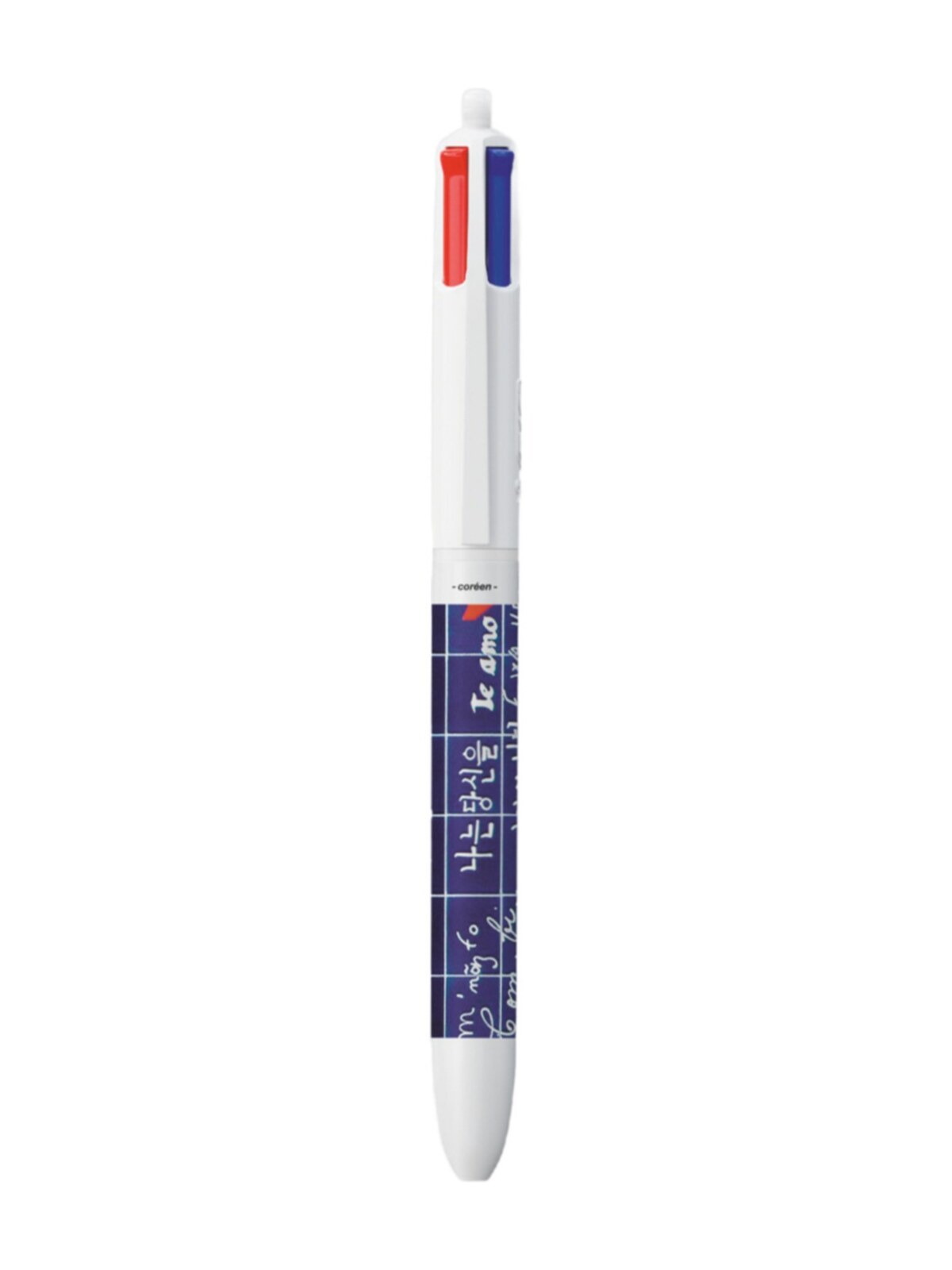 Stylo BIC 4 Couleurs BIC 4 Couleurs - Le Mur des je t'aime (Coréen)